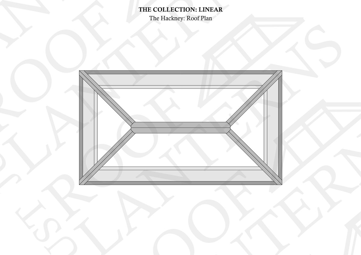 Roof Plan of The Hackney Roof Lantern