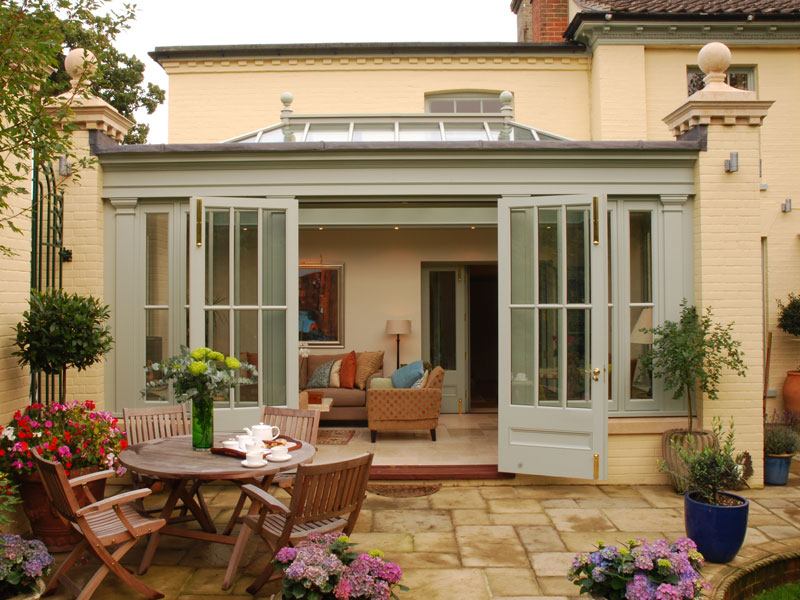 A beautiful orangery extension