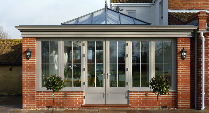 An example of an orangery extension