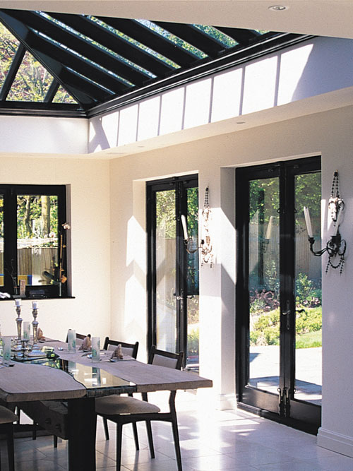 2 sets of french doors