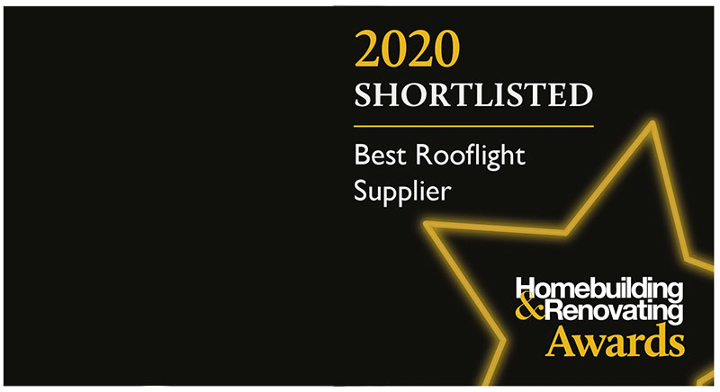 Shortlisted for Best RooflightSupplier 2020