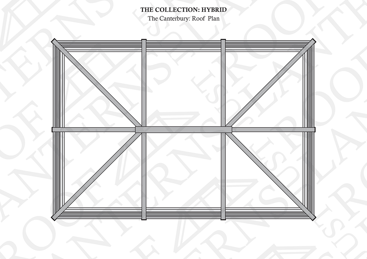 Roof Plan of The Canterbury Roof Lantern