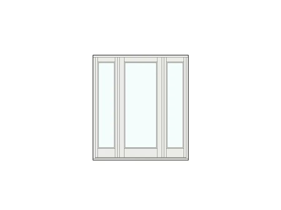 Side Panel Options Single Door with Side Panels | Spacious & Light-Filled Design
